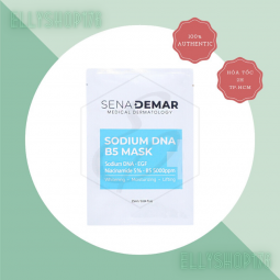 Mặt Nạ Sena Demar Sodium DNA B5 Hàn Quốc cấp ẩm phục hồi dưỡng trắng da, se khít lỗ chân lông