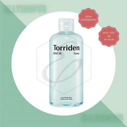 Toner cấp nước phục hồi da Torriden Dive In Low Molecular  Hyaluronic Acid Toner 300ml