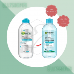 Nước Tẩy Trang Dành Cho Da Dầu Và Mụn Garnier Micellar Cleansing Salicylic BHA Water For Oily & Acne-Prone Skin