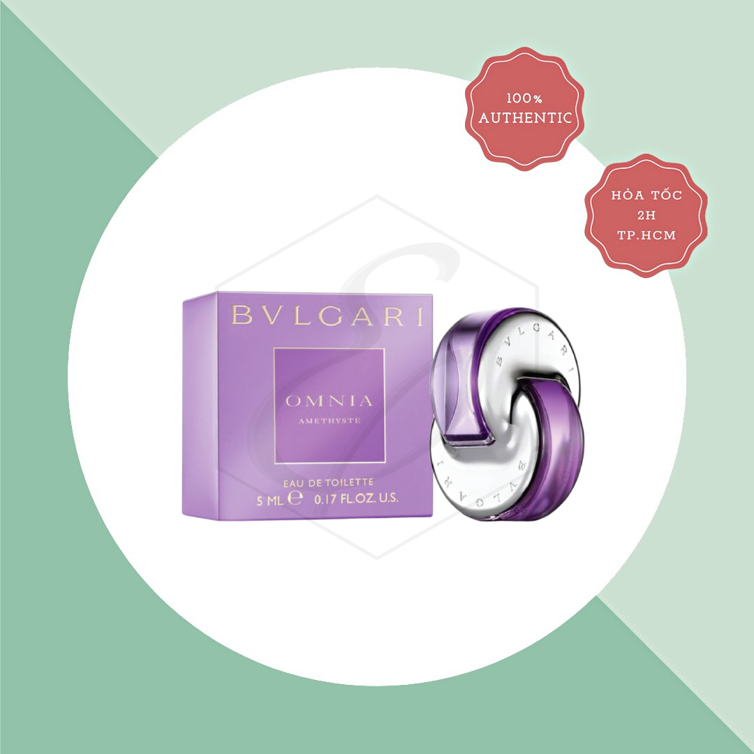 Nước hoa Bvlgari Omnia Amethyste EDT - 5ml -