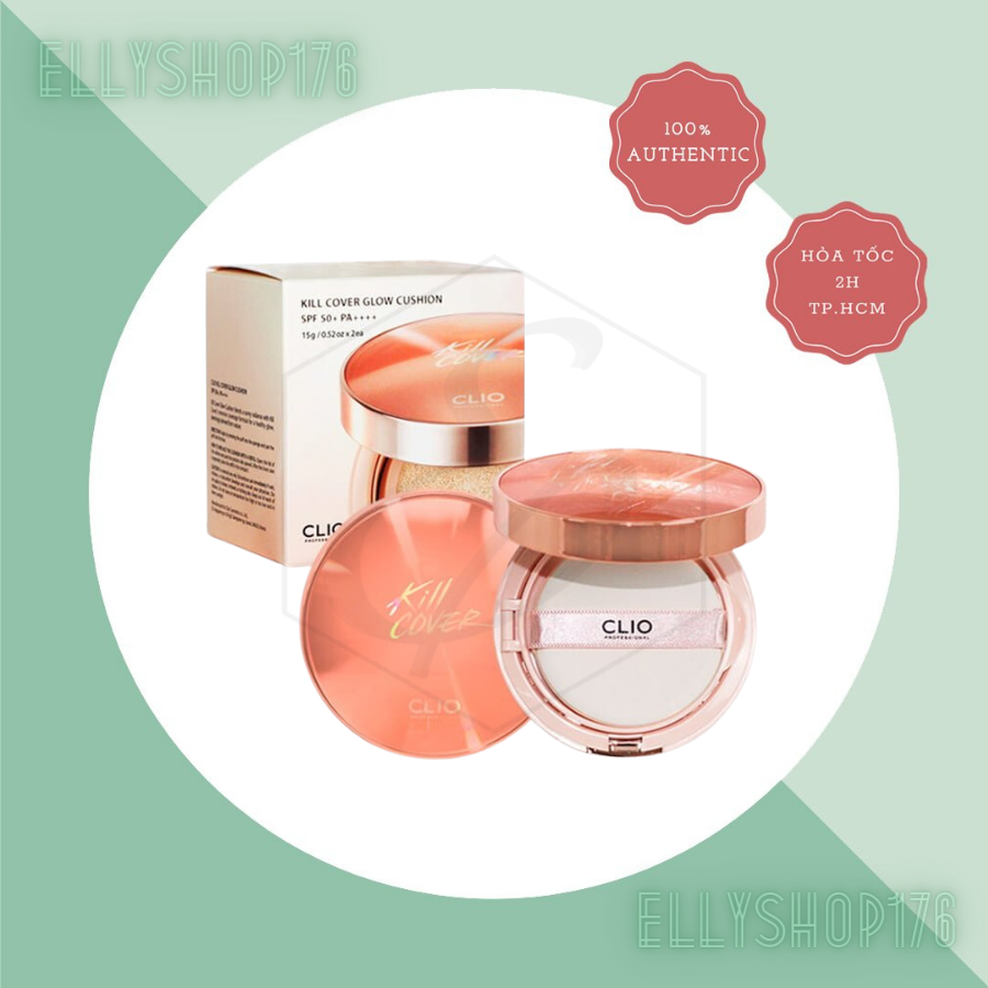 Phấn Nước Clio Kill Cover Glow Cushion ( kèm lõi )