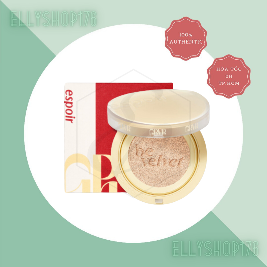 Phấn Nước Phiên Bản Espoir x Grove Pro Tailor Be Velvet Cover Cushion New Class SPF34 PA++