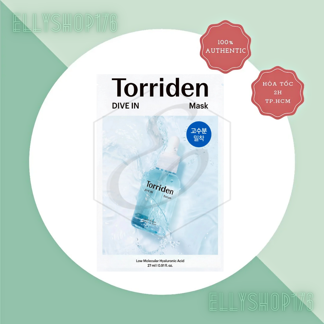 Mặt Nạ Torriden Dive In Hyaluronic Acid Dưỡng Ẩm Làm Dịu Da