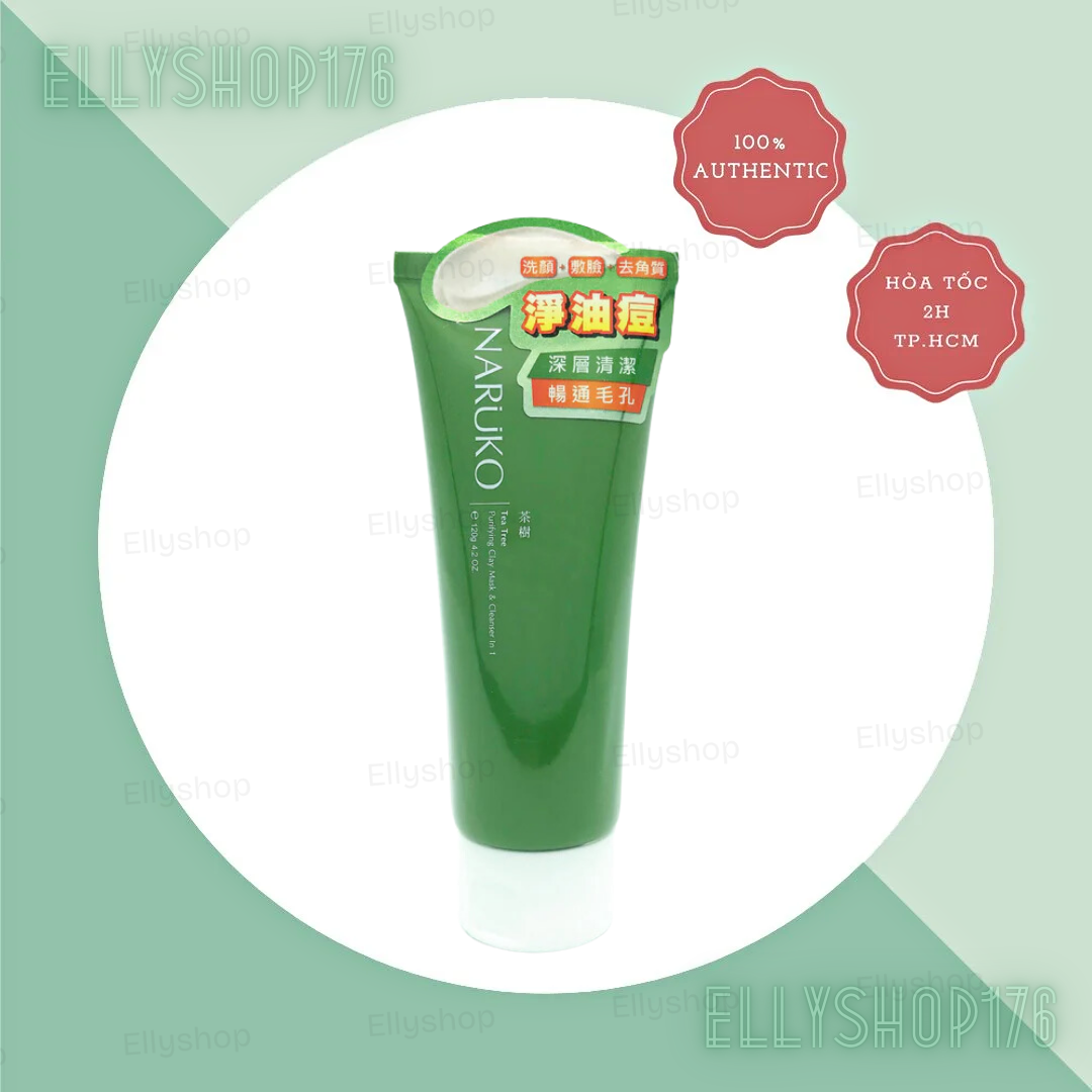 Sữa Rửa Mặt Naruko Tea Tree Purifying Clay Mask