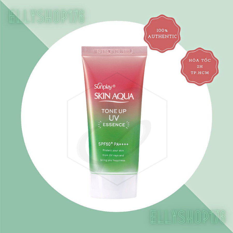 Kem chống nắng Sunplay Skin Aqua Tone Up UV Essence Rose 50g